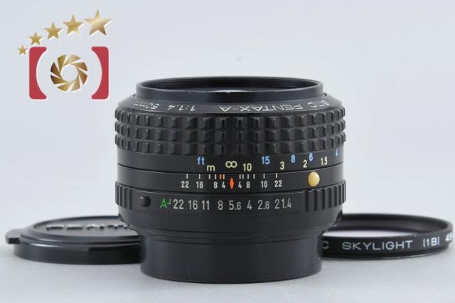 【中古】PENTAX ペンタックス SMC A 50mm f/1.4