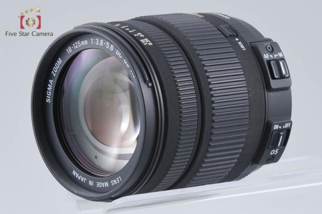 【中古】SIGMA シグマ 18-125mm f/3.8-5.6 DC OS HSM ニコン用_2