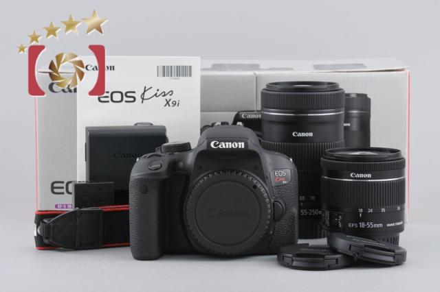 中古】Canon キヤノン EOS Kiss X9i ダブルズームキット シャッター