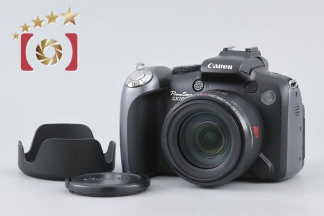 【中古】Canon キヤノン PowerShot SX10 IS ブラック コンパクトデジタルカメラ