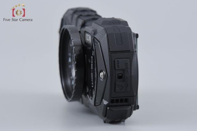 【中古】RICOH リコー PENTAX ペンタックス WG-50 ブラック 防水デジタルカメラ シャッター回数僅少 元箱付き_3