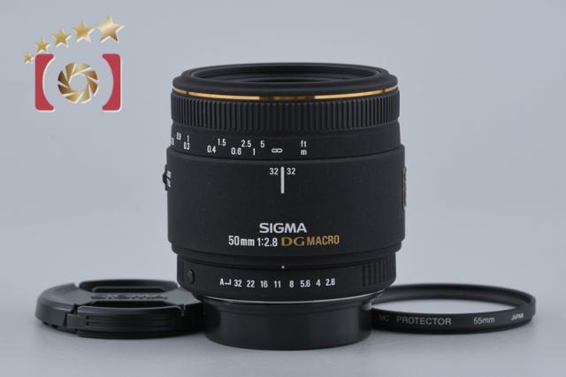 【中古】SIGMA シグマ 50mm f/2.8 EX DG MACRO ペンタックス用
