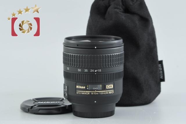 【中古】Nikon ニコン AF-S DX NIKKOR 18-70mm f/3.5-4.5 G ED