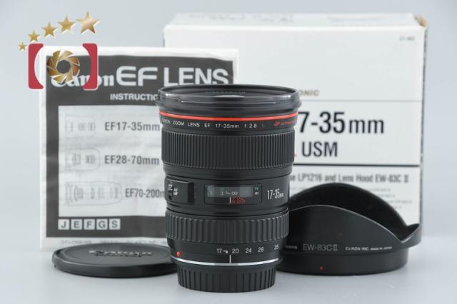 【中古】Canon キヤノン EF 17-35mm f/2.8 L USM 元箱付き