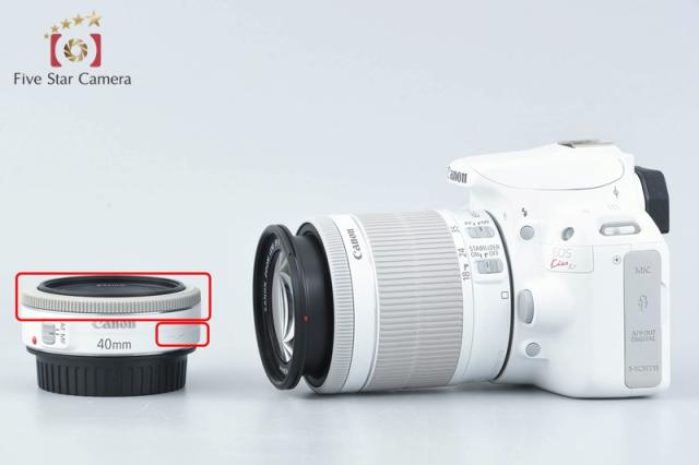 【中古】Canon キヤノン EOS Kiss X7 ダブルレンズキット ホワイト_3