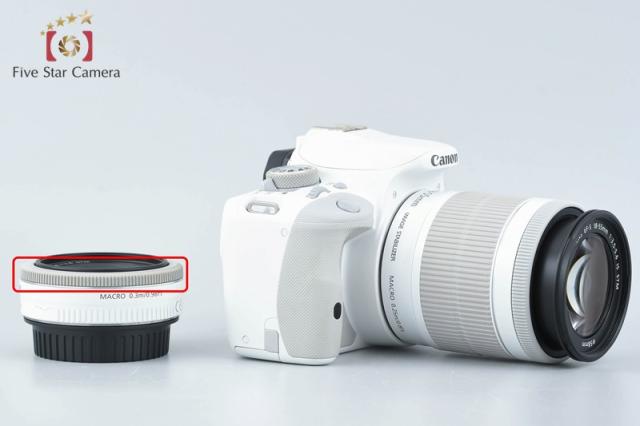 【中古】Canon キヤノン EOS Kiss X7 ダブルレンズキット ホワイト_4