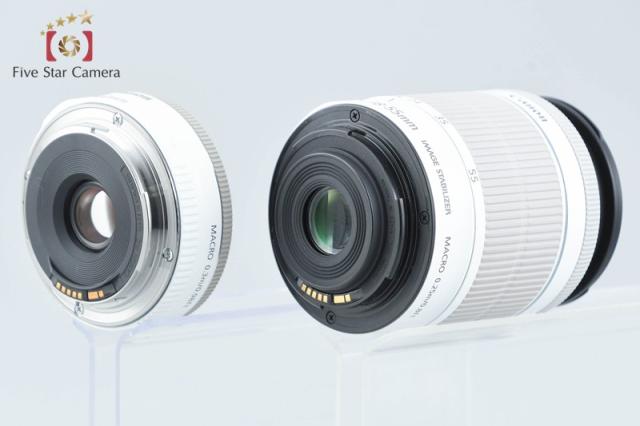 【中古】Canon キヤノン EOS Kiss X7 ダブルレンズキット ホワイト_9