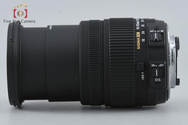 【中古】SIGMA シグマ 18-125mm f/3.8-5.6 DC OS HSM ニコン用_7