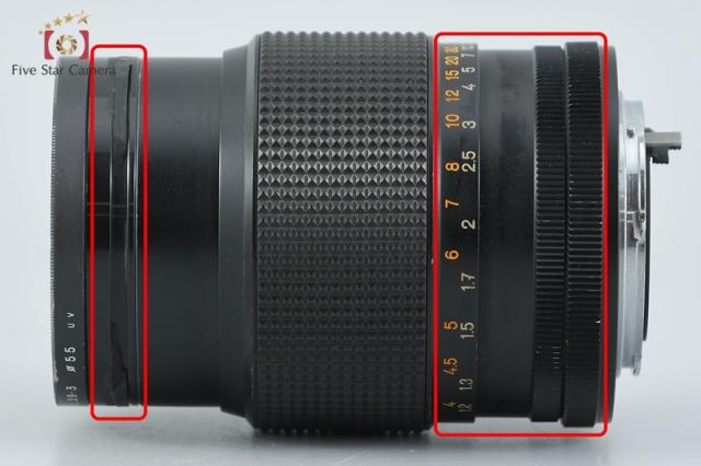 【中古】KONICA コニカ HEXANON AR 85mm f/1.8 AE_9
