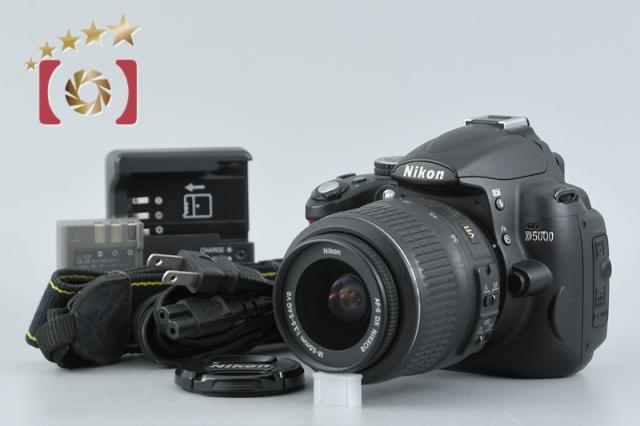 【中古】Nikon ニコン D5000 18-55 VR レンズキット