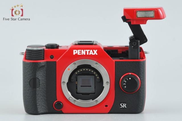 【中古】PENTAX ペンタックス Q10 ダブルズームレンズキット レッド シャッター回数僅少_1