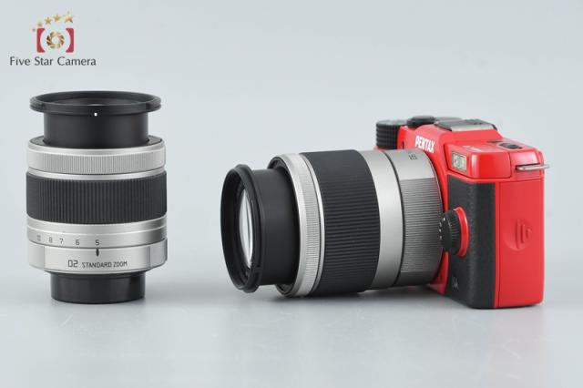 【中古】PENTAX ペンタックス Q10 ダブルズームレンズキット レッド シャッター回数僅少_3