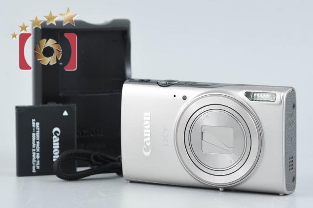 【中古】Canon キヤノン IXY 650 シルバー コンパクトデジタルカメラ