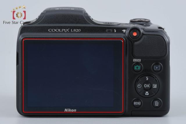 【中古】Nikon ニコン COOLPIX L820 ブラック コンパクトデジタルカメラ_2