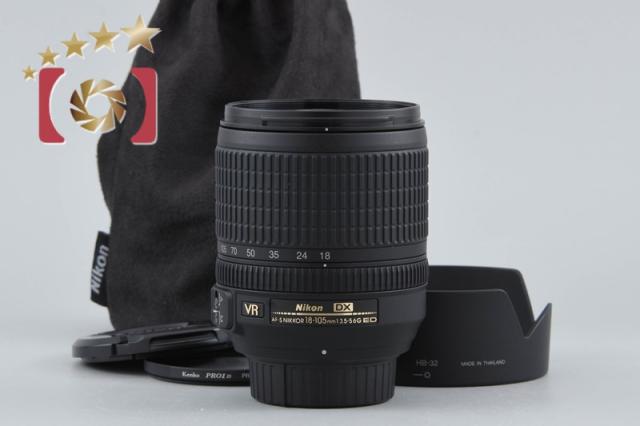 【中古】Nikon ニコン AF-S DX NIKKOR 18-105mm f/3.5-5.6 G ED VR