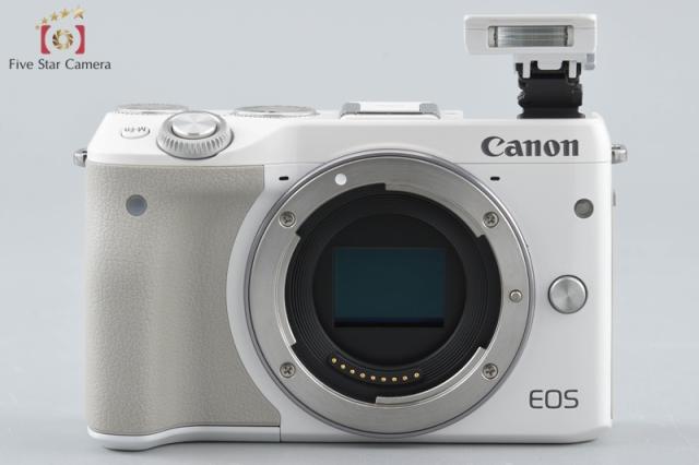 中古】Canon キヤノン EOS M3 ホワイト EF-M 18-55mm f/3.5-5.6 IS STM 