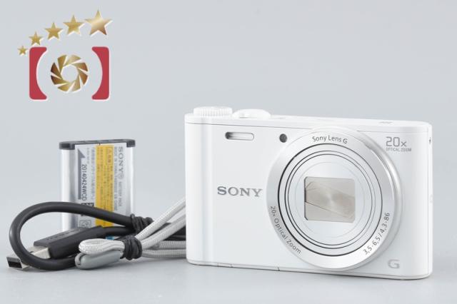 【中古】SONY ソニー Cyber-shot DSC-WX350 ホワイト コンパクトデジタルカメラ 多言語対応