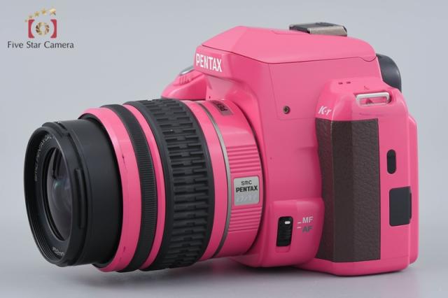 【中古】PENTAX ペンタックス K-r ピンク x ブラウン 18-55 レンズキット_3