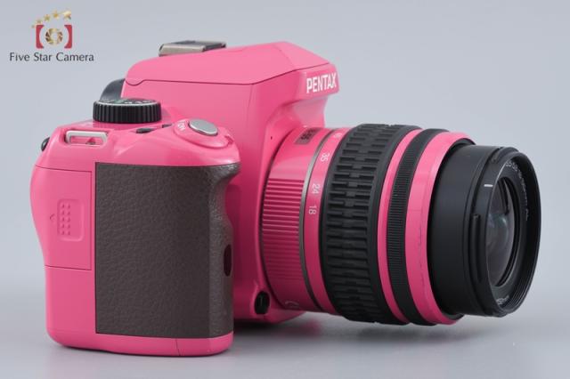 【中古】PENTAX ペンタックス K-r ピンク x ブラウン 18-55 レンズキット_4
