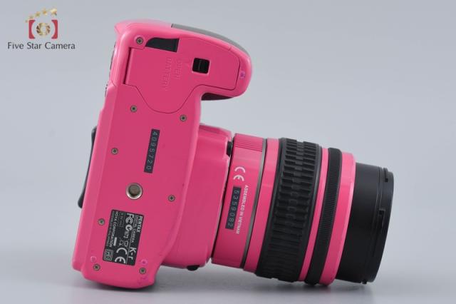 【中古】PENTAX ペンタックス K-r ピンク x ブラウン 18-55 レンズキット_6