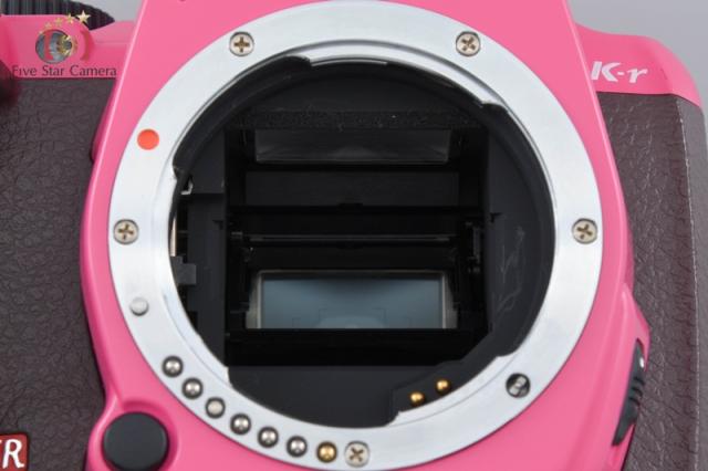 【中古】PENTAX ペンタックス K-r ピンク x ブラウン 18-55 レンズキット_7