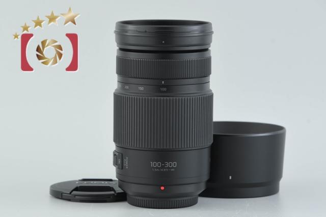 【中古】Panasonic パナソニック LUMIX G VARIO 100-300mm f/4-5.6 POWER O.I.S. H-FSA100300