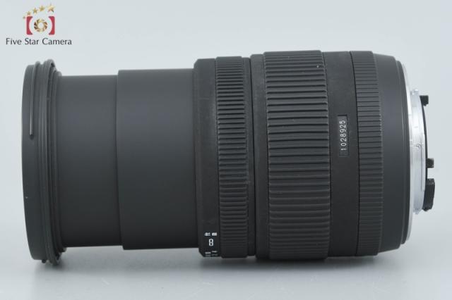 【中古】SIGMA シグマ 18-125mm f/3.8-5.6 DC OS HSM ニコン用_9