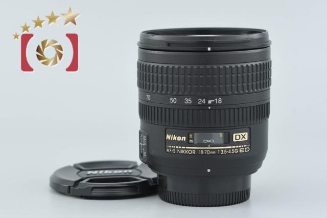 【中古】Nikon ニコン AF-S DX NIKKOR 18-70mm f/3.5-4.5 G ED