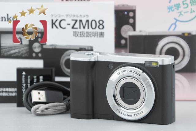 【中古】Kenko ケンコー KC-ZM08 コンパクトデジタルカメラ 元箱付き
