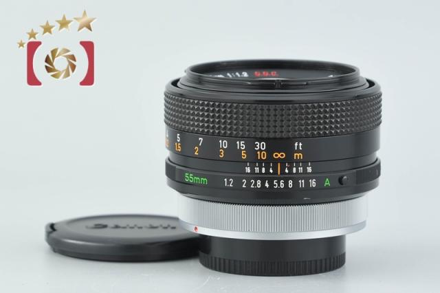 【中古】Canon キヤノン FD 55mm f/1.2 S.S.C.
