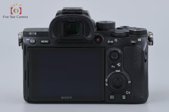 【中古】SONY ソニー α7III ILCE-7M3 ブラック ミラーレス一眼カメラ 元箱付き_2