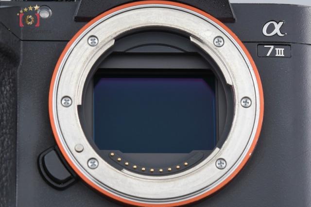 【中古】SONY ソニー α7III ILCE-7M3 ブラック ミラーレス一眼カメラ 元箱付き_7
