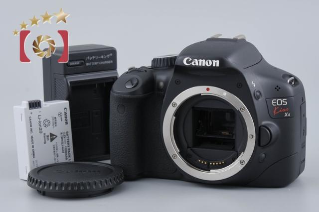 【中古】Canon キヤノン EOS Kiss X4 デジタル一眼レフカメラ