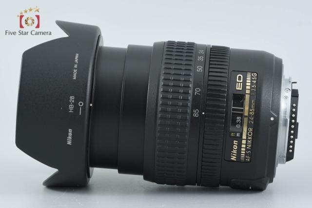 【中古】Nikon ニコン AF-S NIKKOR 24-85mm f/3.5-4.5 G ED_6