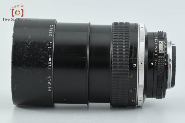 【中古】Nikon ニコン Ai-S NIKKOR 135mm f/2_6