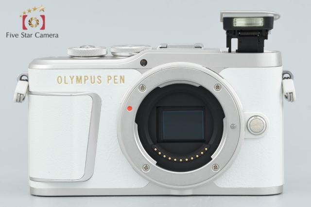 中古】OLYMPUS オリンパス PEN E-PL9 ホワイト EZ ダブルズームキット