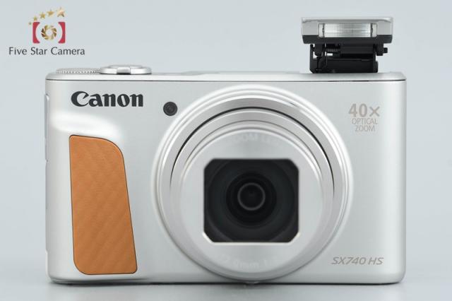 【中古】Canon キヤノン PowerShot SX740 HS シルバー コンパクトデジタルカメラ_2