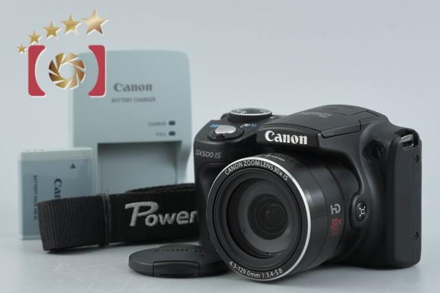 【中古】Canon キヤノン PowerShot SX500 IS コンパクトデジタルカメラ