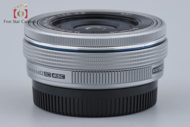 【中古】OLYMPUS オリンパス M.ZUIKO DIGITAL ED 14-42mm f/3.5-5.6 EZ シルバー_7