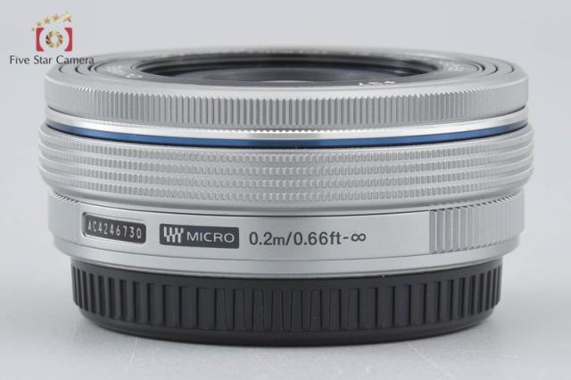 【中古】OLYMPUS オリンパス M.ZUIKO DIGITAL ED 14-42mm f/3.5-5.6 EZ シルバー_8