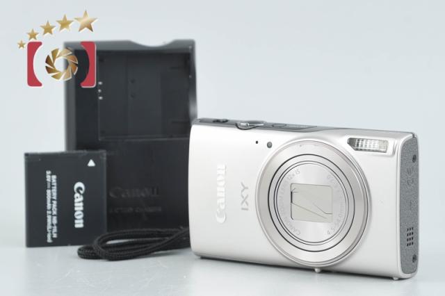【中古】Canon キヤノン IXY 650 しろがね色 コンパクトデジタルカメラ