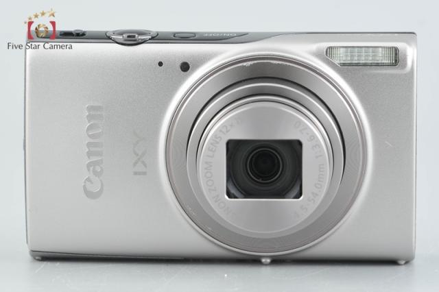 【中古】Canon キヤノン IXY 650 しろがね色 コンパクトデジタルカメラ