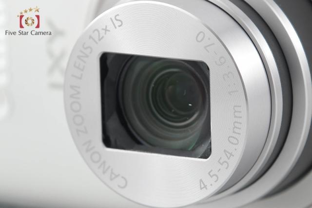 【中古】Canon キヤノン IXY 650 しろがね色 コンパクトデジタルカメラ