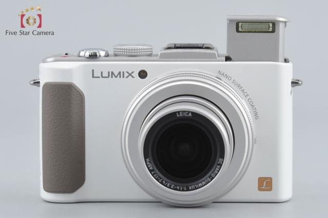 【中古】Panasonic パナソニック LUMIX DMC-LX7 ホワイト コンパクトデジタルカメラ 元箱付き_1