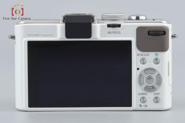 【中古】Panasonic パナソニック LUMIX DMC-LX7 ホワイト コンパクトデジタルカメラ 元箱付き_2