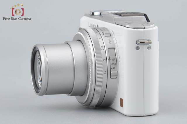 【中古】Panasonic パナソニック LUMIX DMC-LX7 ホワイト コンパクトデジタルカメラ 元箱付き_3