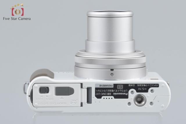 【中古】Panasonic パナソニック LUMIX DMC-LX7 ホワイト コンパクトデジタルカメラ 元箱付き_6