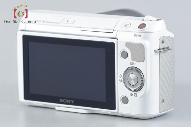 【中古】SONY ソニー α NEX-F3 ズームレンズキット ホワイト シャッター回数僅少_1