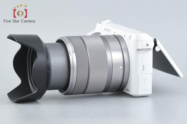 【中古】SONY ソニー α NEX-F3 ズームレンズキット ホワイト シャッター回数僅少_4