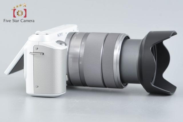 【中古】SONY ソニー α NEX-F3 ズームレンズキット ホワイト シャッター回数僅少_5